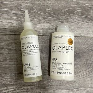Brand new, unopened Olaplex No. 0 + No. 3